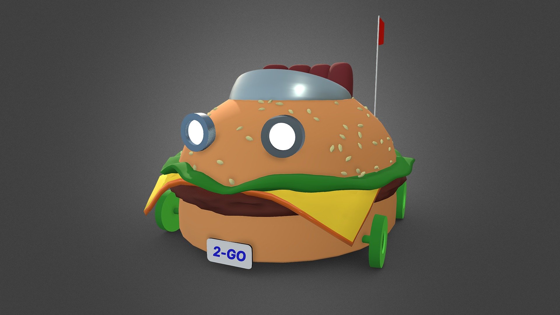 Krabby Car - Download Free 3D model by AZ561 [76ab6e0] - Sketchfab