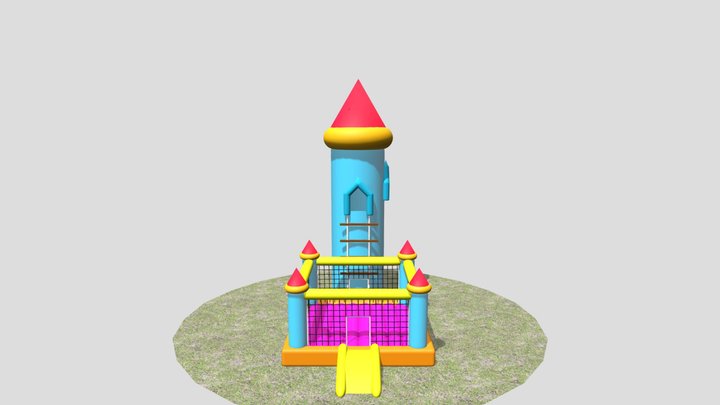 Bouncy Castle 3D Model