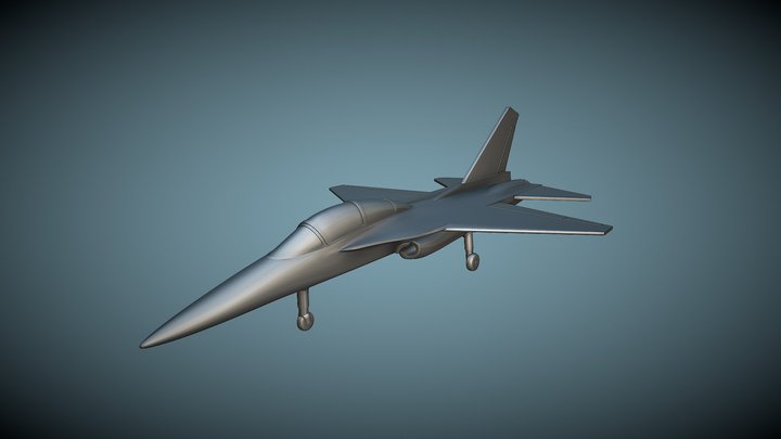 AIDC F-CK-1B Ching-kuo - 3D Printable Model 3D Model