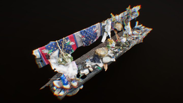Kurt Cobain Mémorial 3D Model