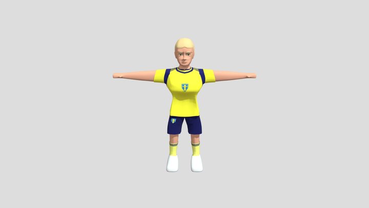 Female Football Player