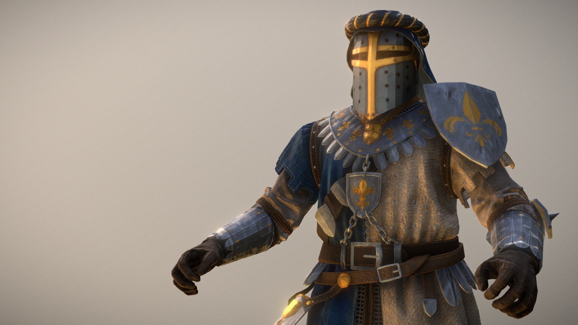 The Grail Knight - 3D model by emijar [76ad30a] - Sketchfab