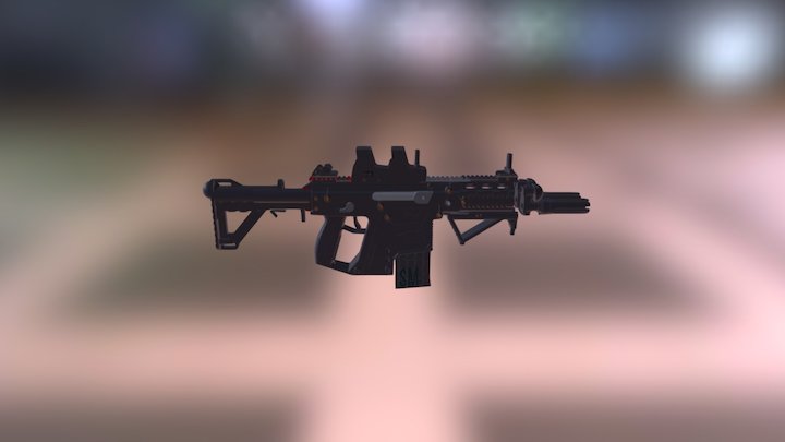 Gun 3D Model
