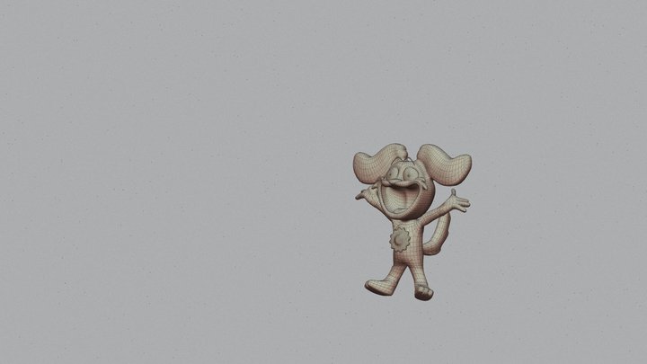 dog-day-poppy-playtime-chapter-3 3D Model