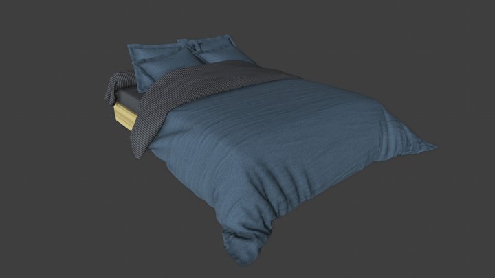 Bed 3D Model