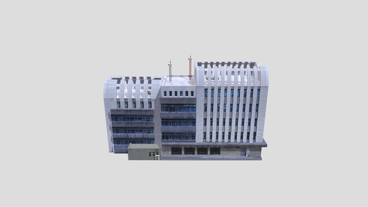 KLBuildingAreaB_B0004基隆海巡署 3D Model