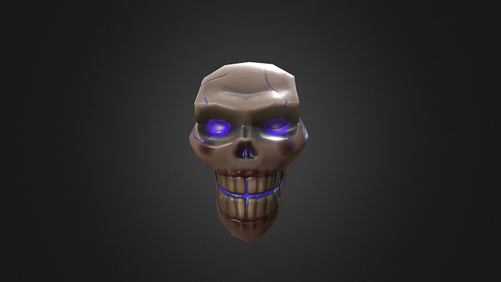Skull- Low 3D Model
