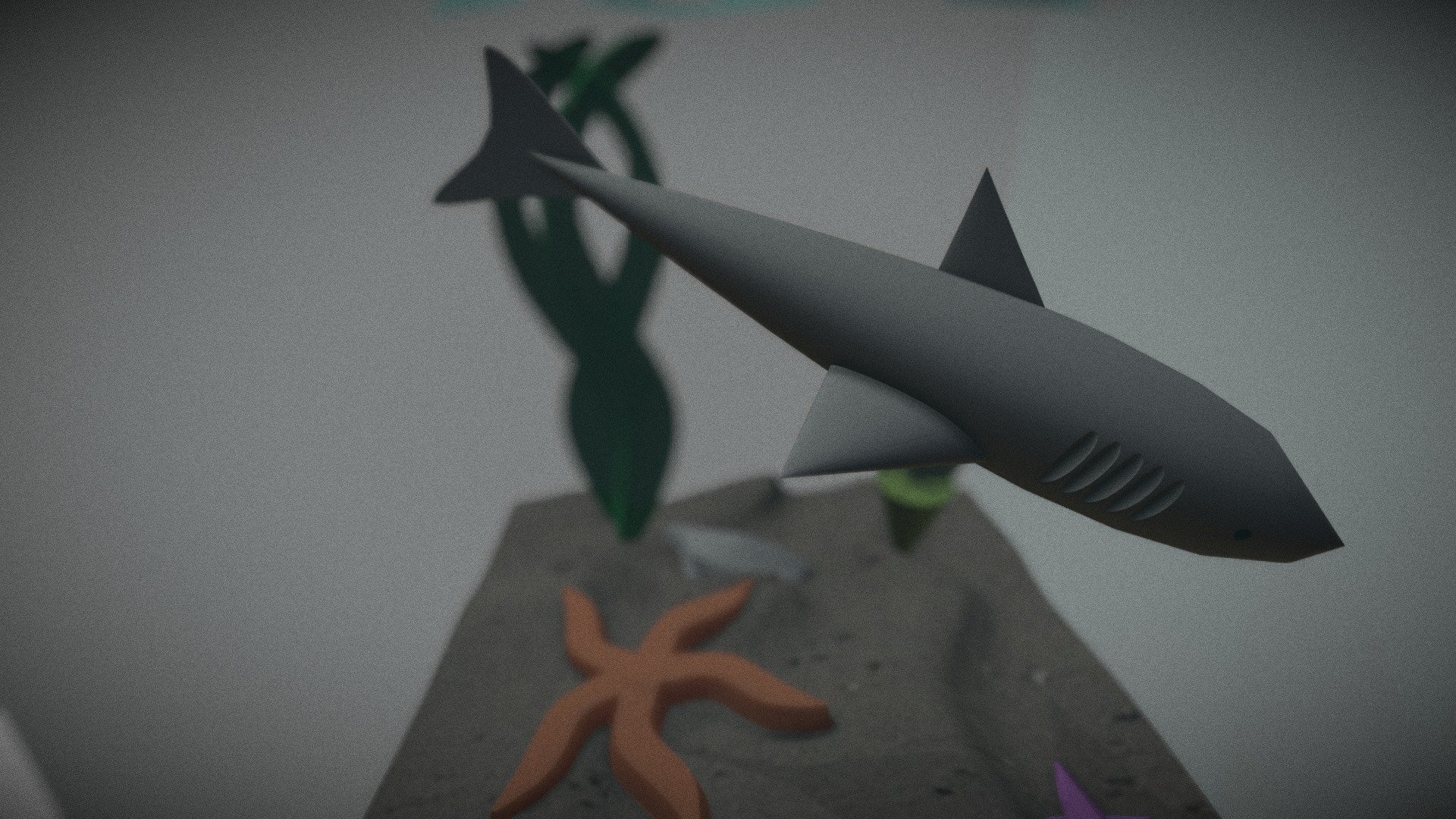 Seascape low-poly