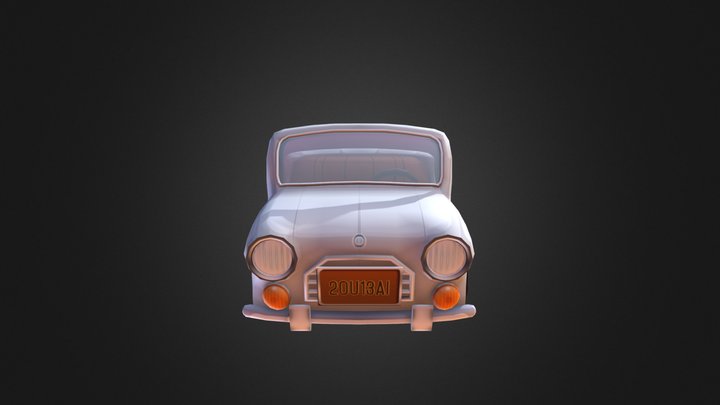 Tiny Car 3D Model