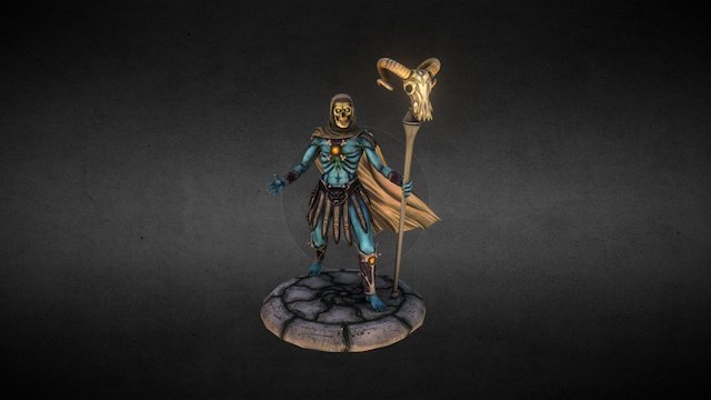Skeletor 3D Model