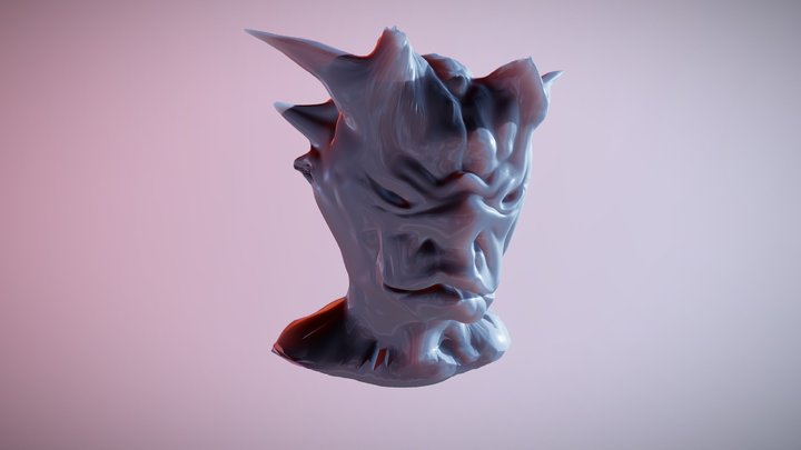 Bat Creature 3D Model