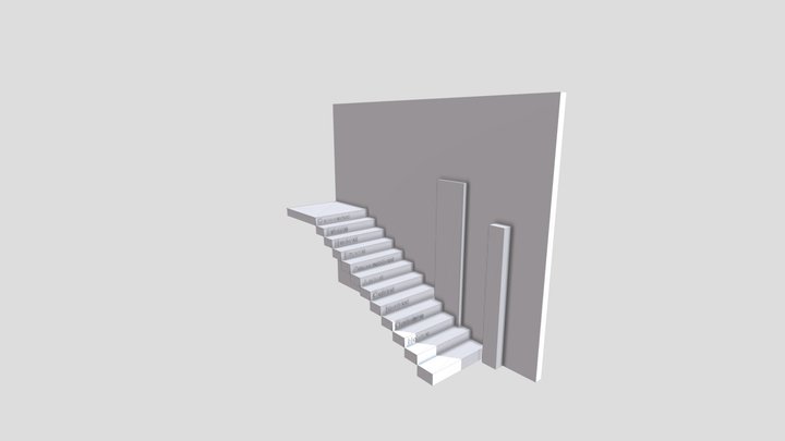 escalera 3D Model