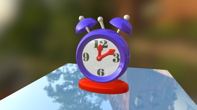 Alarm Clock 3D Model
