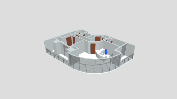 Floor Plan 2 3D Model
