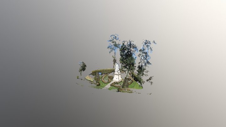 "Monumentul soldatului francez" - Point Cloud 3D Model
