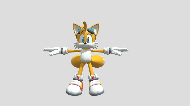 Tails The Fox V3 [Requested] – Kostenloses 3D-Modell STL