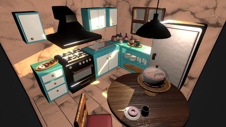 Arte para Videojuegos - Image Campus 3D Model