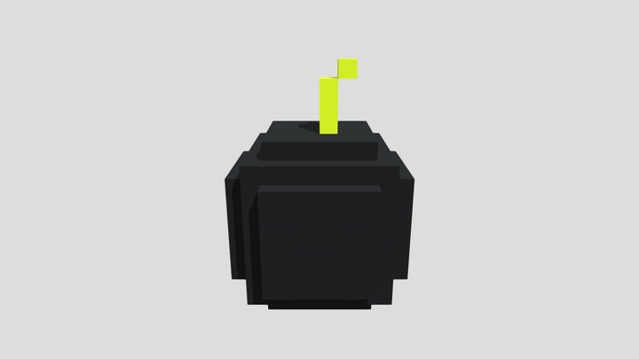 Bomb [minecraft] 3D Model