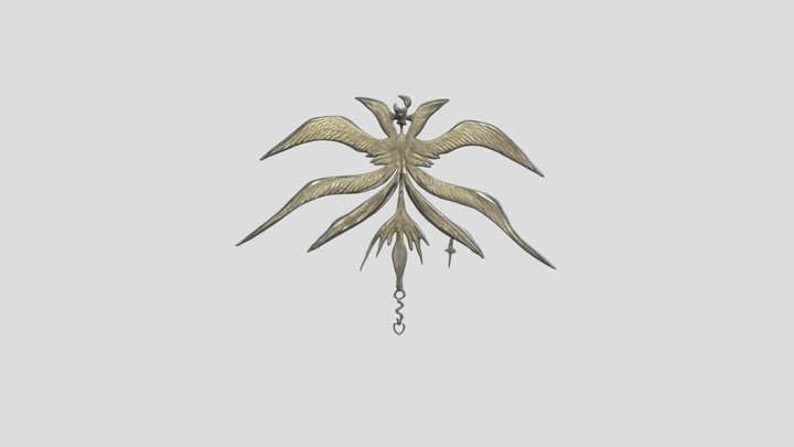 SN Emblem 3D Model