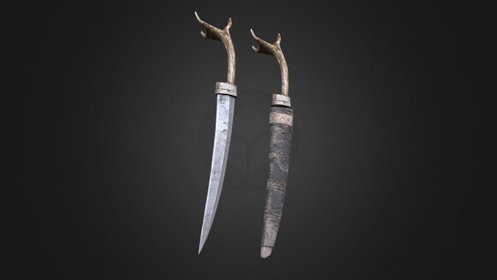 Game of Thrones Wildlings Dagger 3D Model