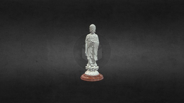 Amitabha Buddha 3D Model