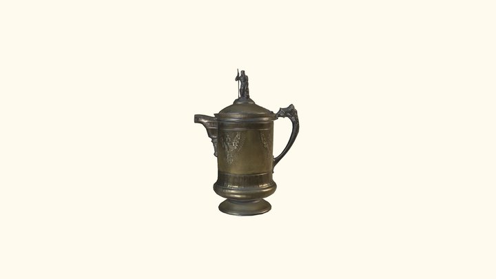 OTTOMAN - Ấm chứa cà phê (AM62) 3D Model