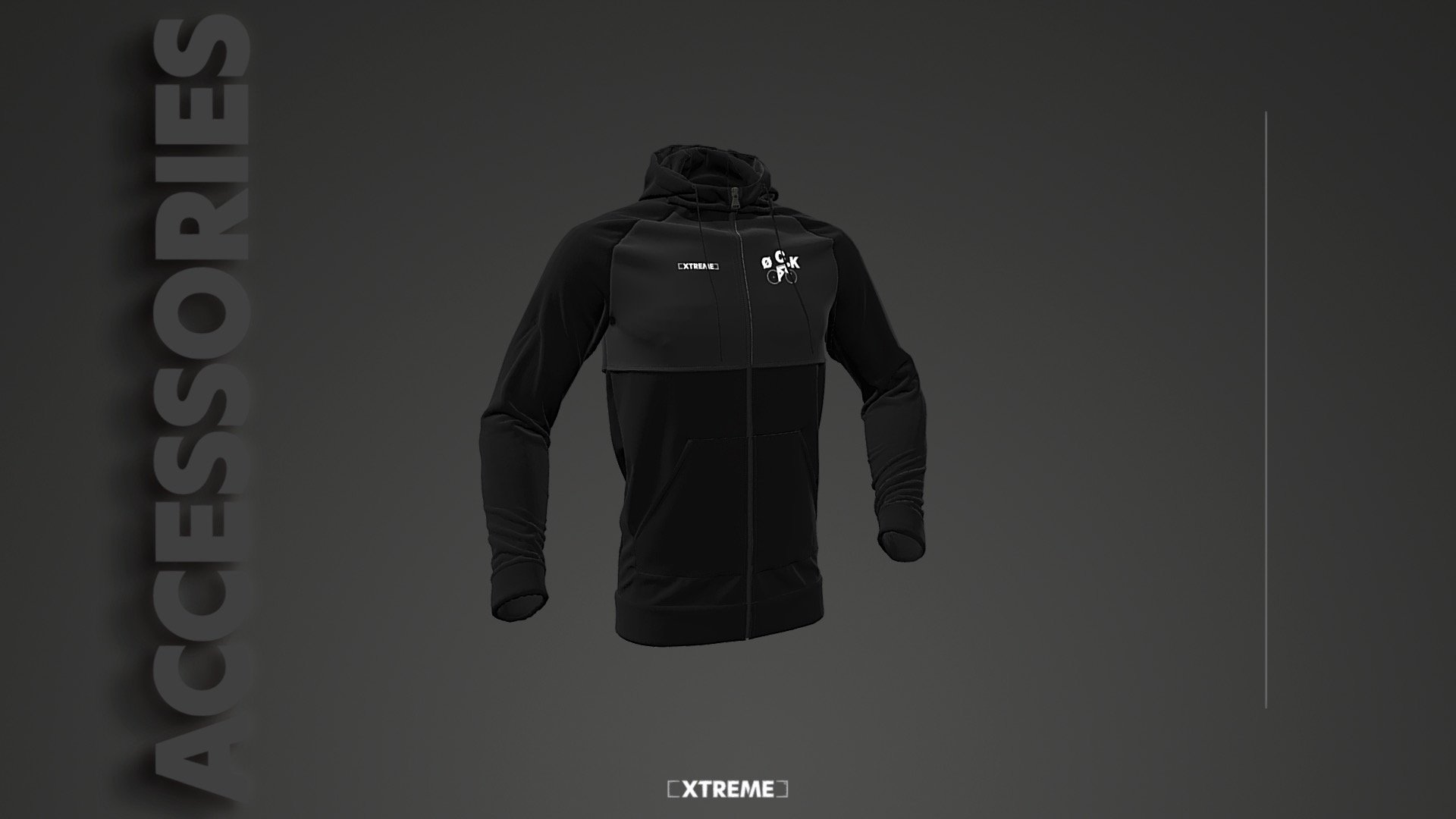 Ølstykke CK - Hoodie 04171 - 3D model by Konggaard - Xtreme Custom ...