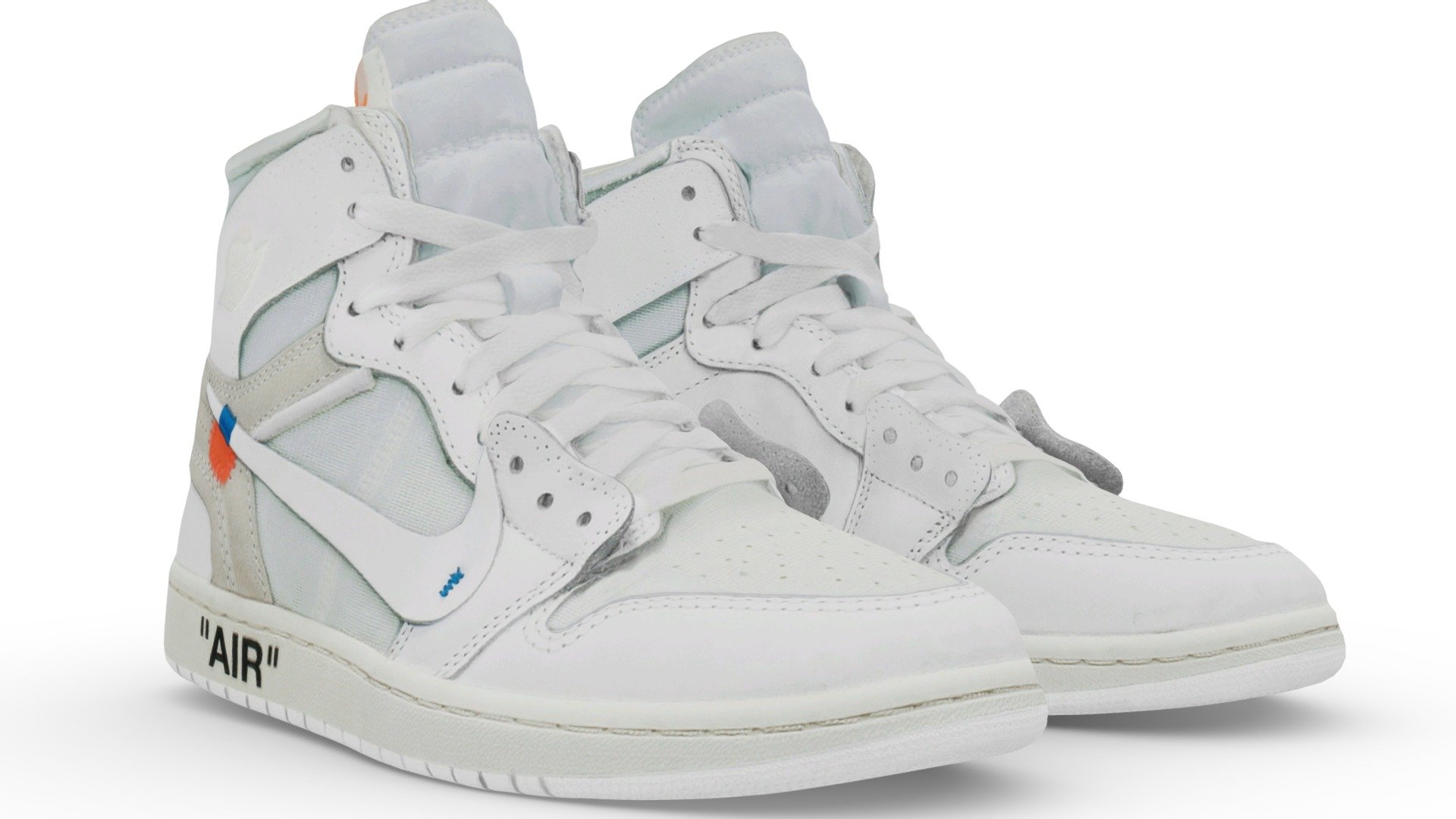 OFF WHITE Air Jordan 1 - White Color