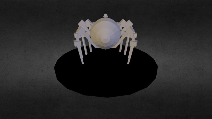 Mulher Aranha 3D Model