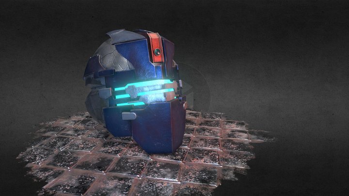 Dead Space 2 Advanced Helmet 3D Model