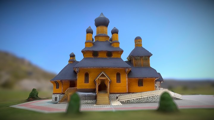 Dudutki Church – Modelo 3D gratuito STL