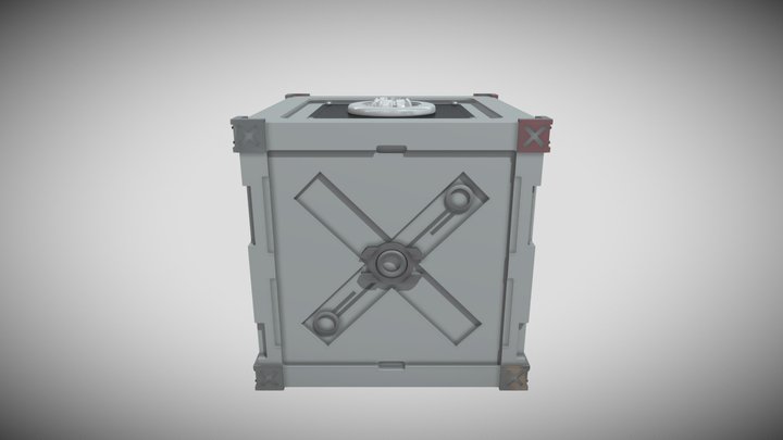 Cube 3D Model