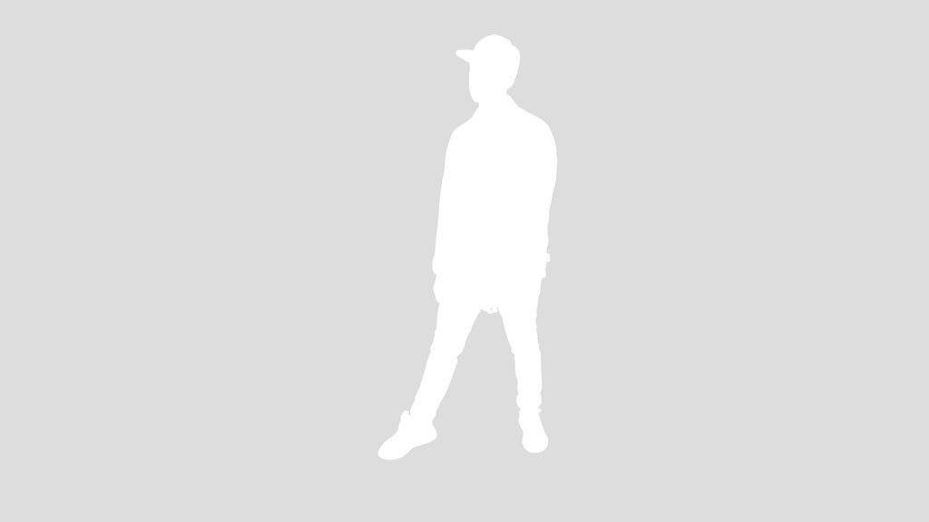 Man In Beige Outfit