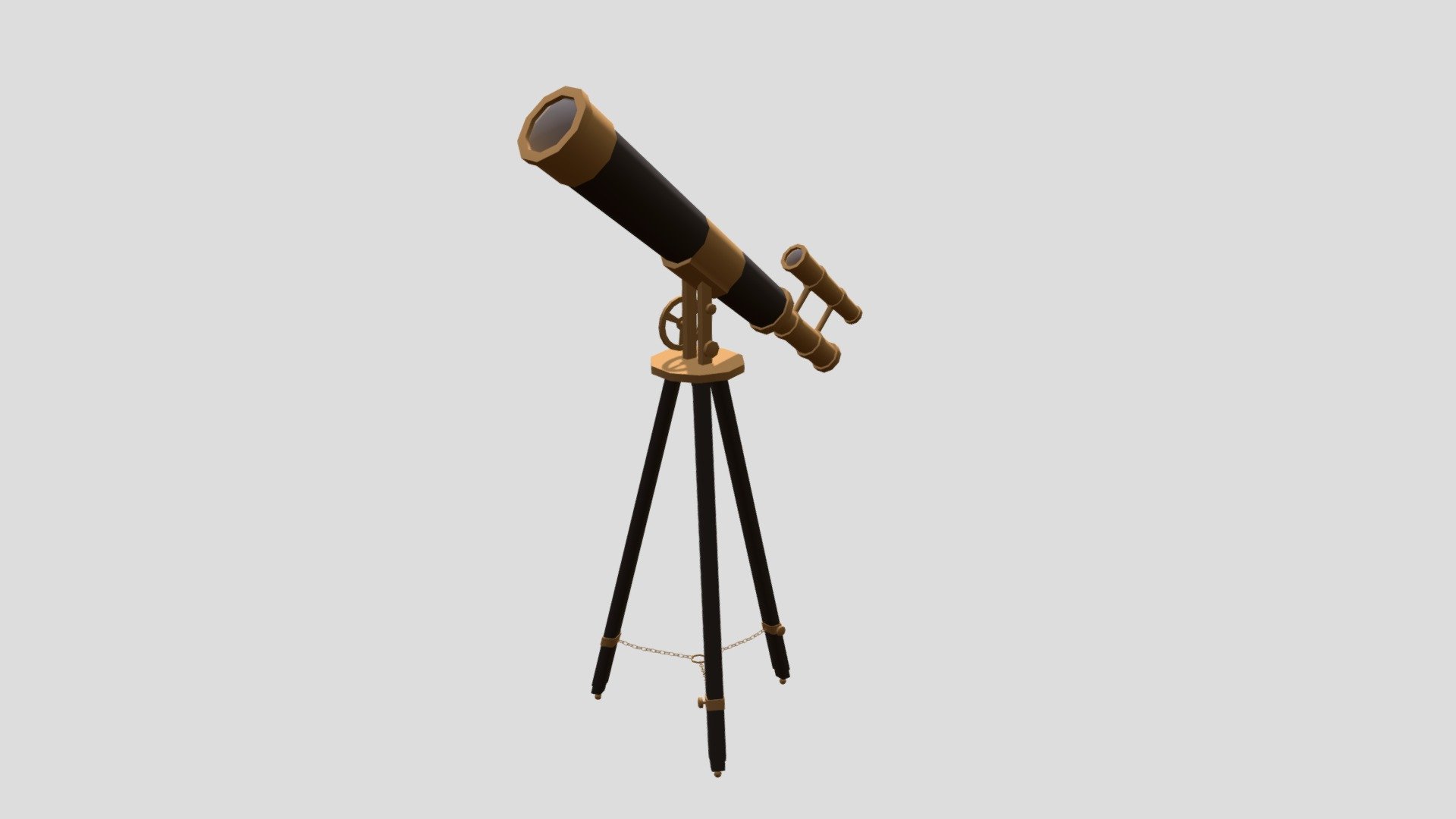 Telescope - Buy Royalty Free 3D model by ApprenticeRaccoon [76baa2d ...