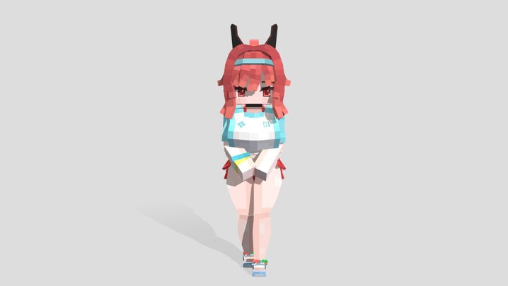 Red Hood Rapi: Red Flavor 3D Model