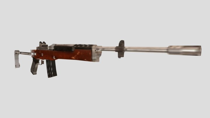 Mini 14 3D Model