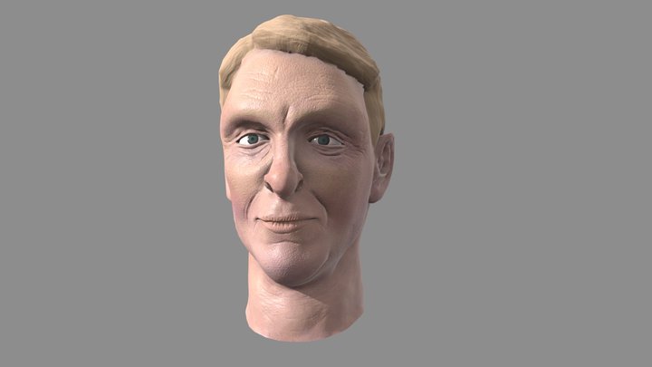 Tony Hawk Bust 3D Model
