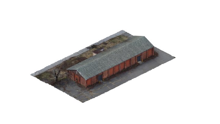 Camp Market(ASCOM CITY) Bldg 1726 3D Model