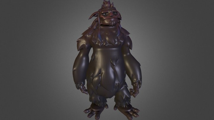RITUEL - Monster by Jean-Baptiste BELLANDE 3D Model