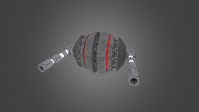 Space Drone -Srobo-Drone 3D Model