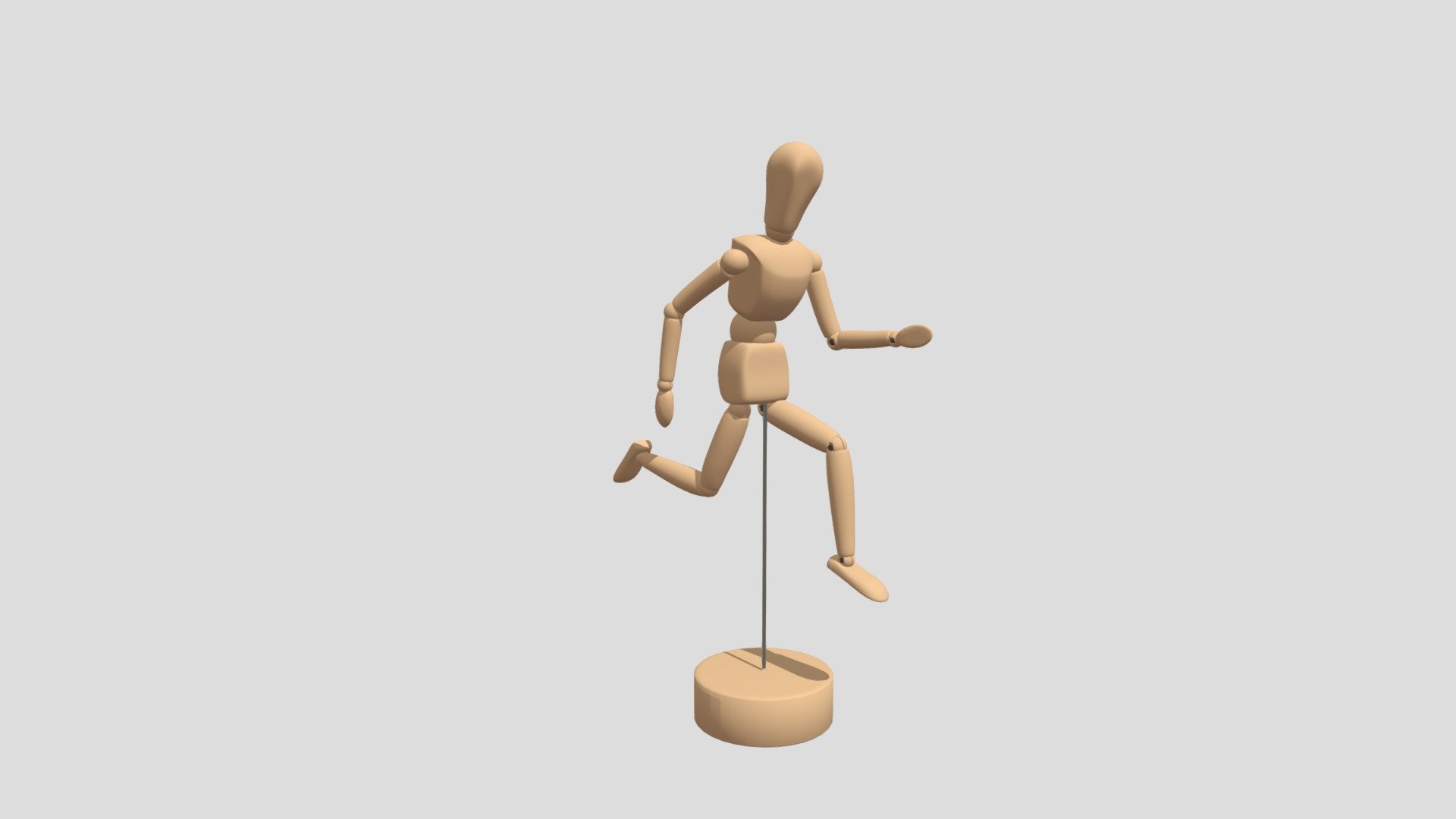 Jointed Doll:  Rigged
