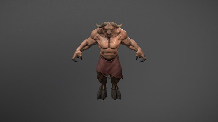 Minotaur 3D Model