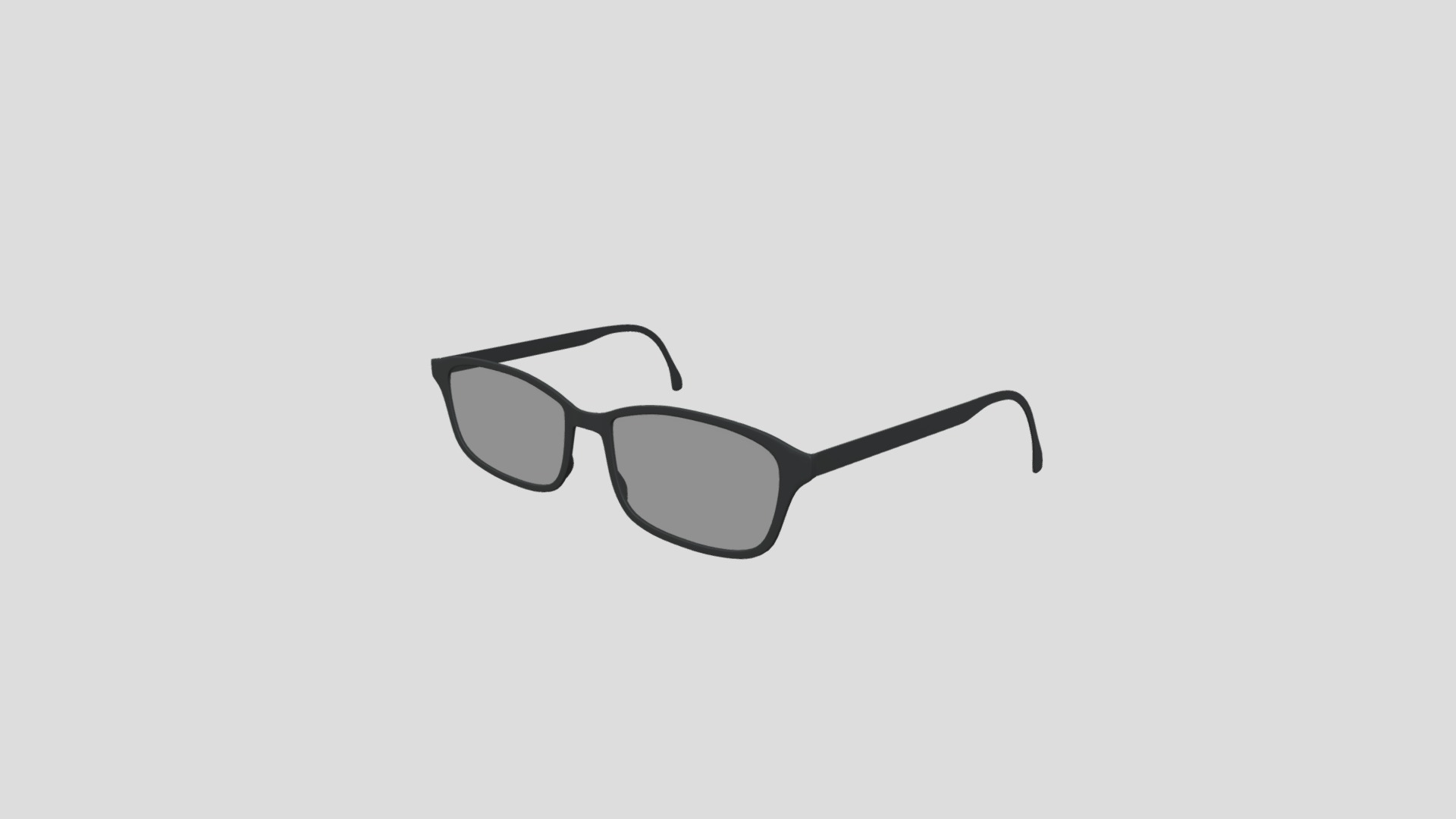 3D model Glasses - This is a 3D model of the Glasses. The 3D model is about shape.