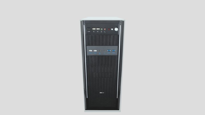 CPU Cabinet 3D Model