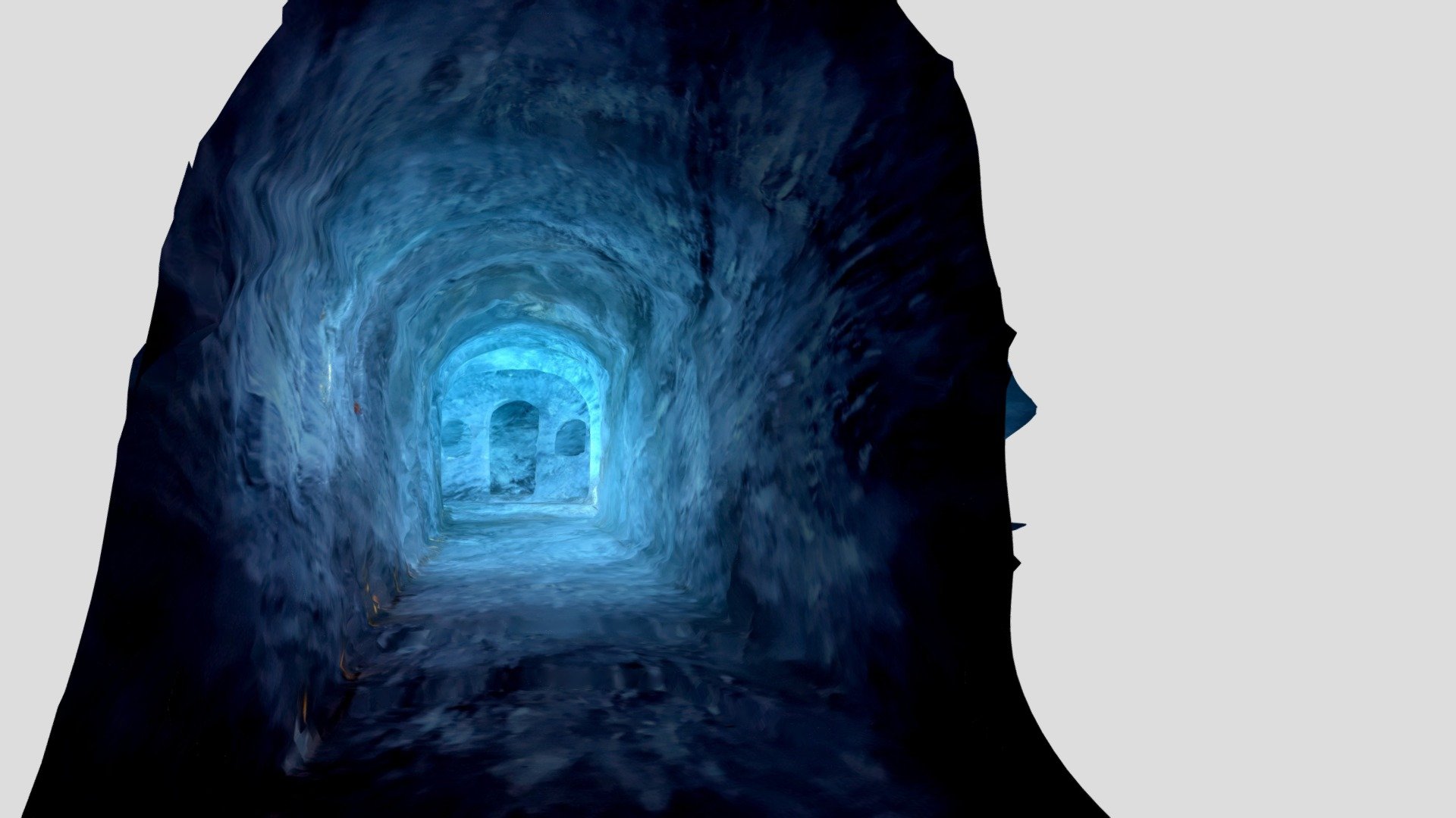Ice cave - Lester paints the world