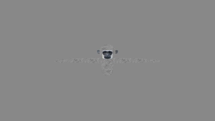 Monkey mischeif rig 3D Model