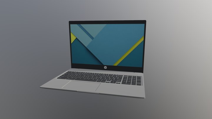 HP Chromebook 15-de 3D Model