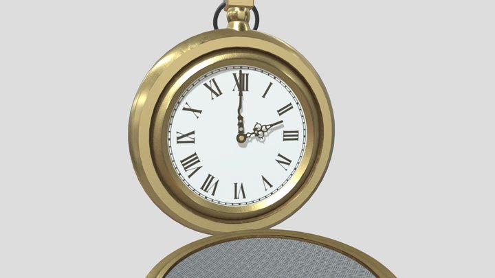 Pocket Watch 3D Model