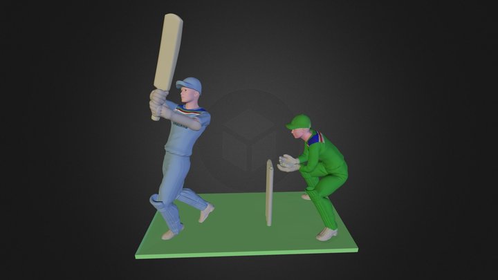 Combination Pose 3D Model