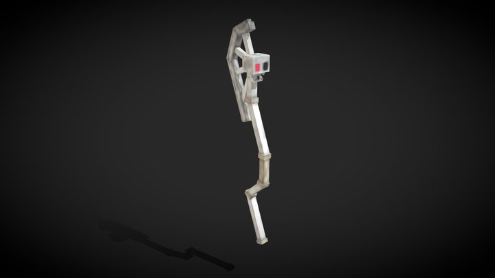 Bone Axe 3D Model